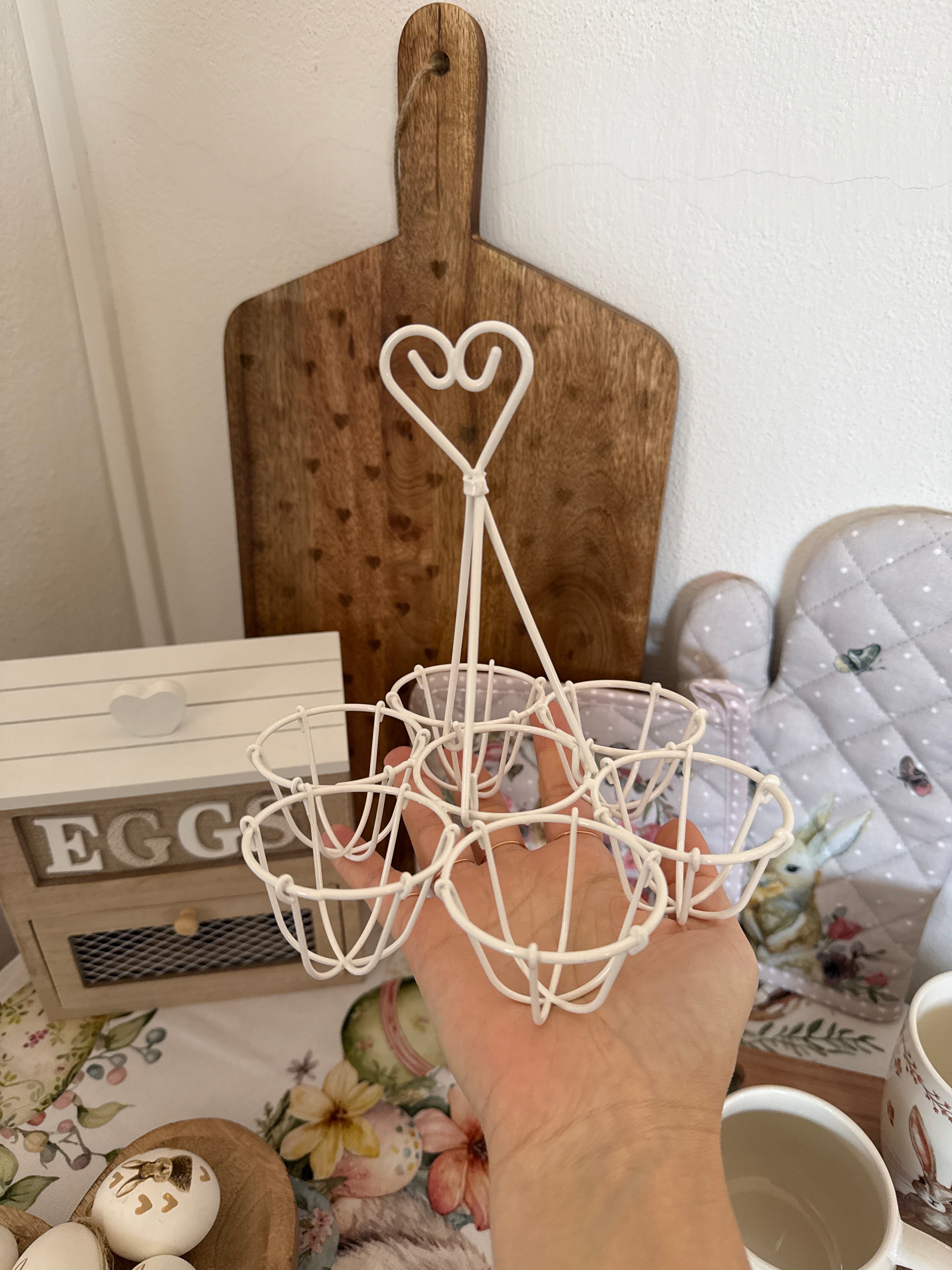 ULTIMI!  Porta uova ROMANTIC