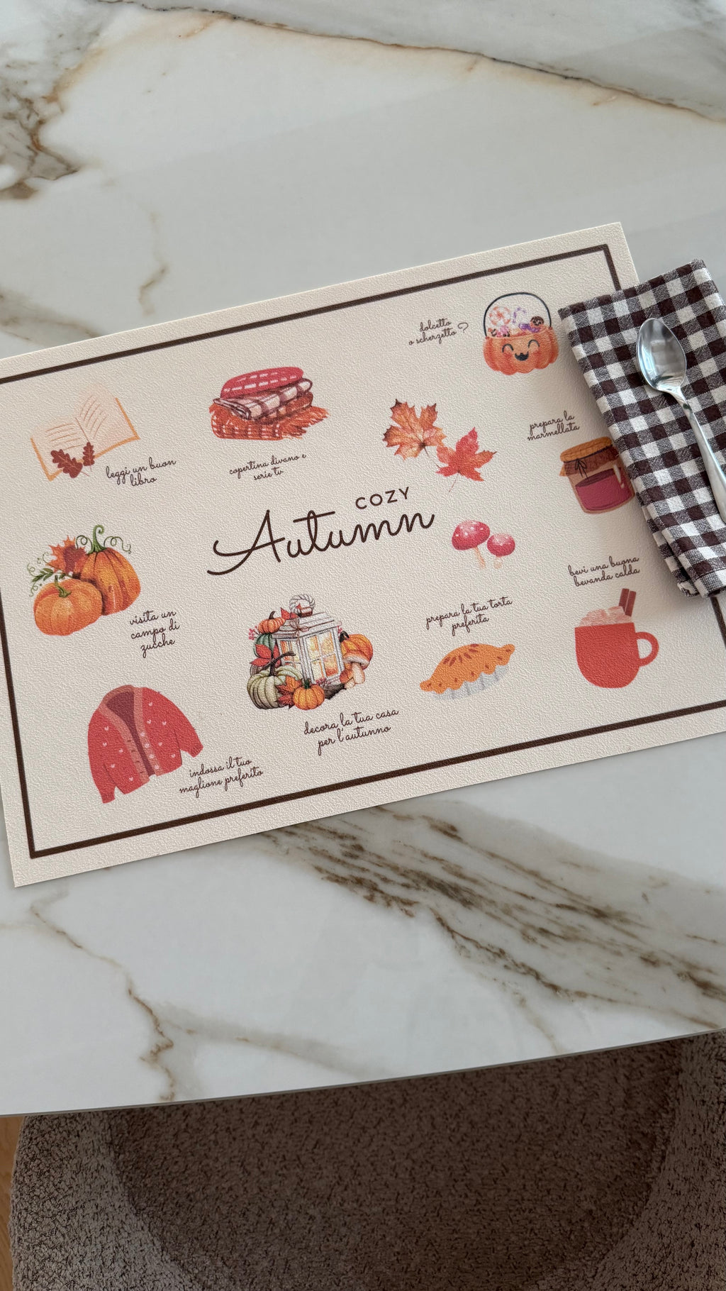 Tovagliette COZY AUTUMN
