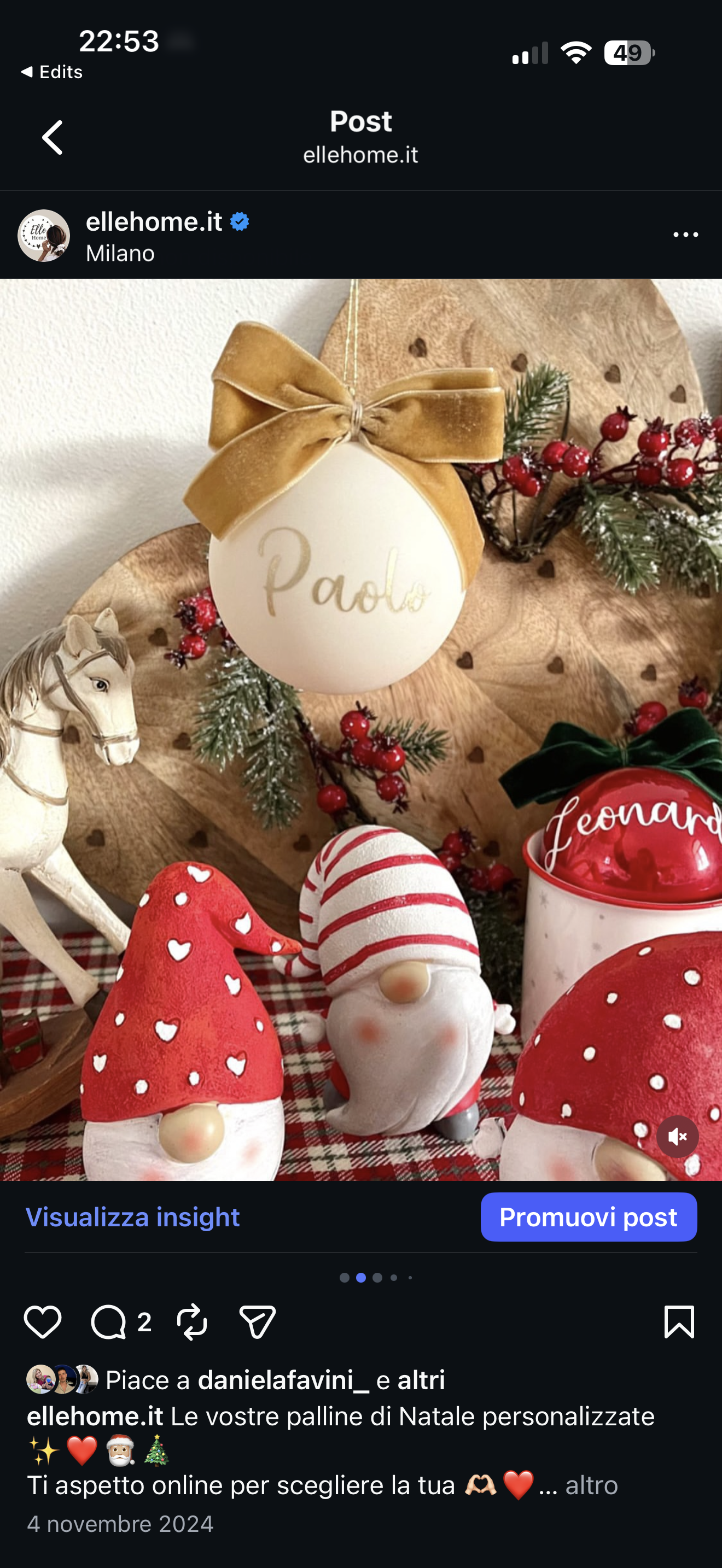 Palline di Natale - PERSONALIZZABILI