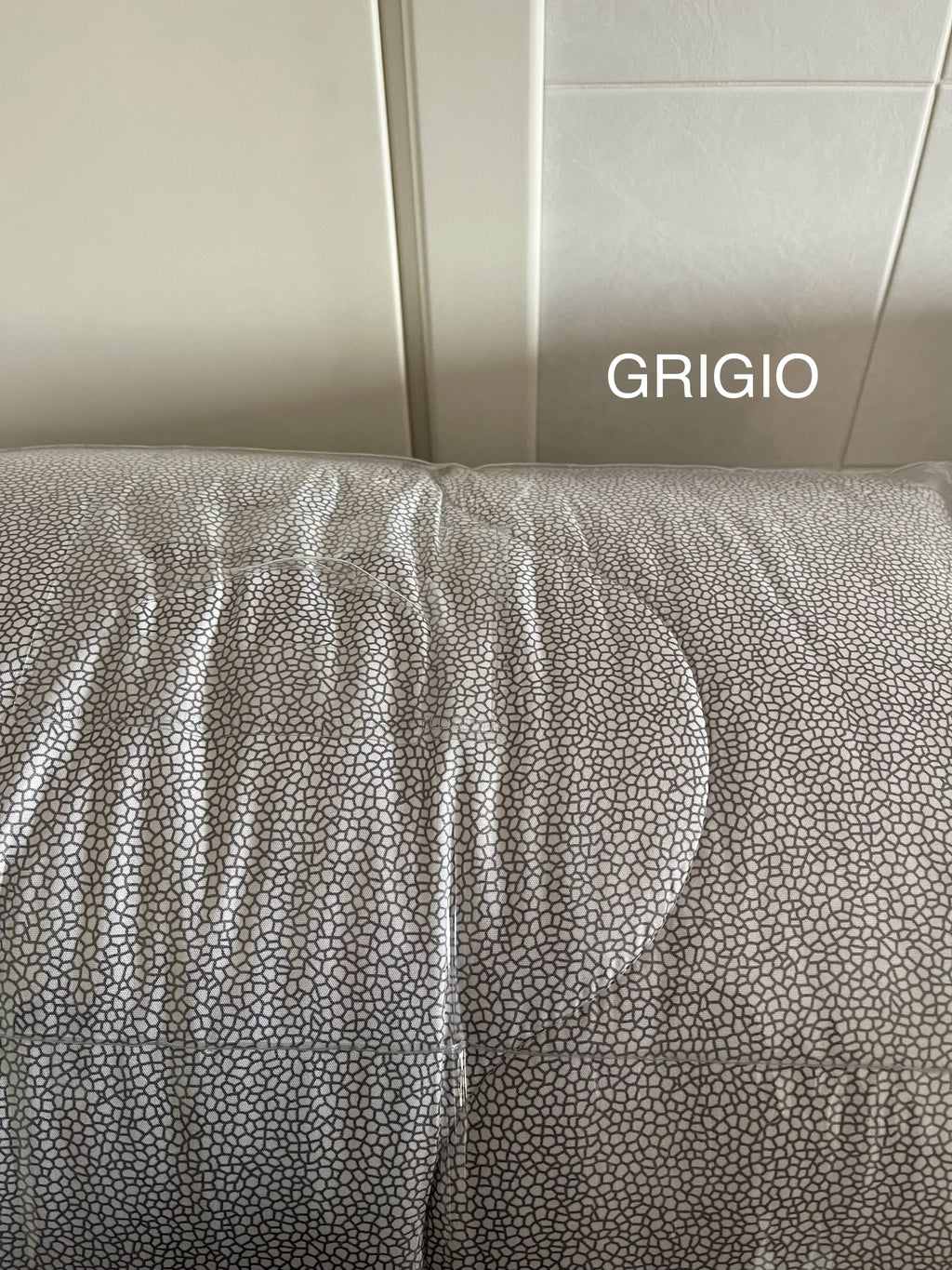 Trapunta in microfibra simil BORBONESE matrimoniale - 2 varianti colore