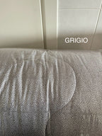 Trapunta in microfibra simil BORBONESE matrimoniale - 2 varianti colore