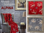 Coperta singola ALPINA con sherpa - 2 colori
