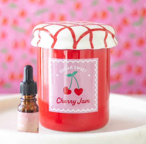 Bruciatore oli profumati / cera di soia CONFETTURA DI CILIEGIE