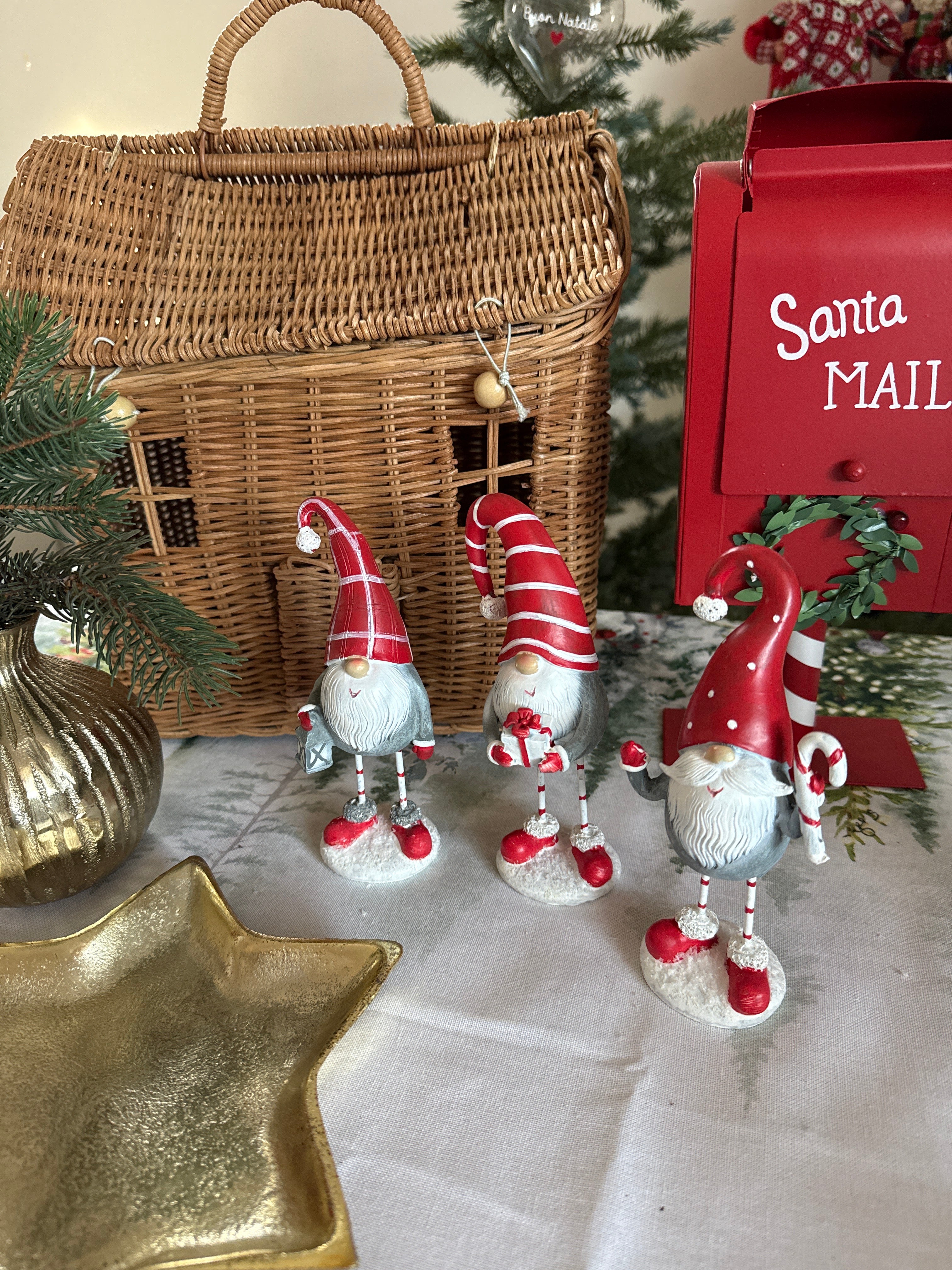 Gnomo LUCKY in resina