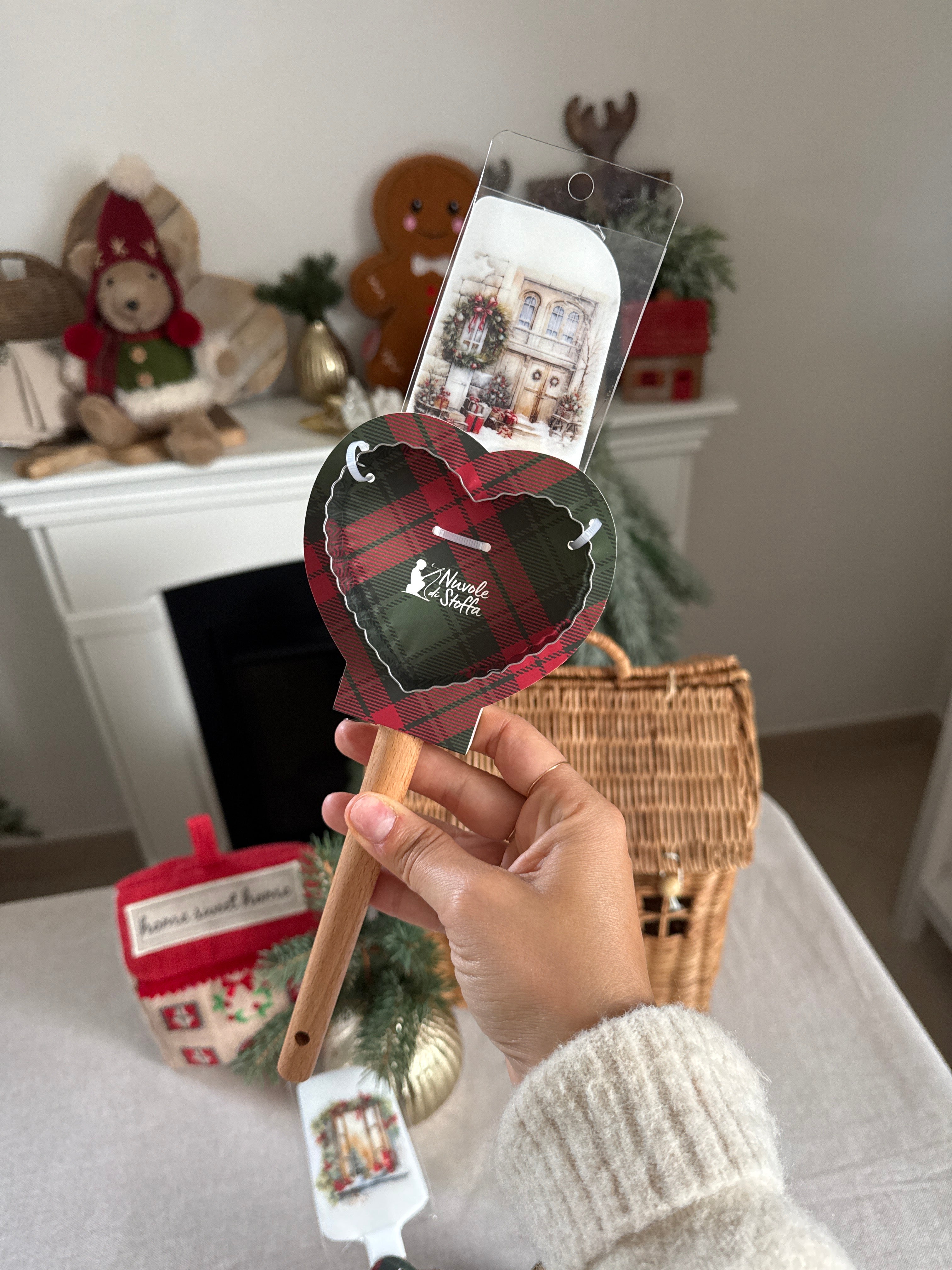 Spatoline XMAS CAROL + STAMPINO DOLCI da personalizzare