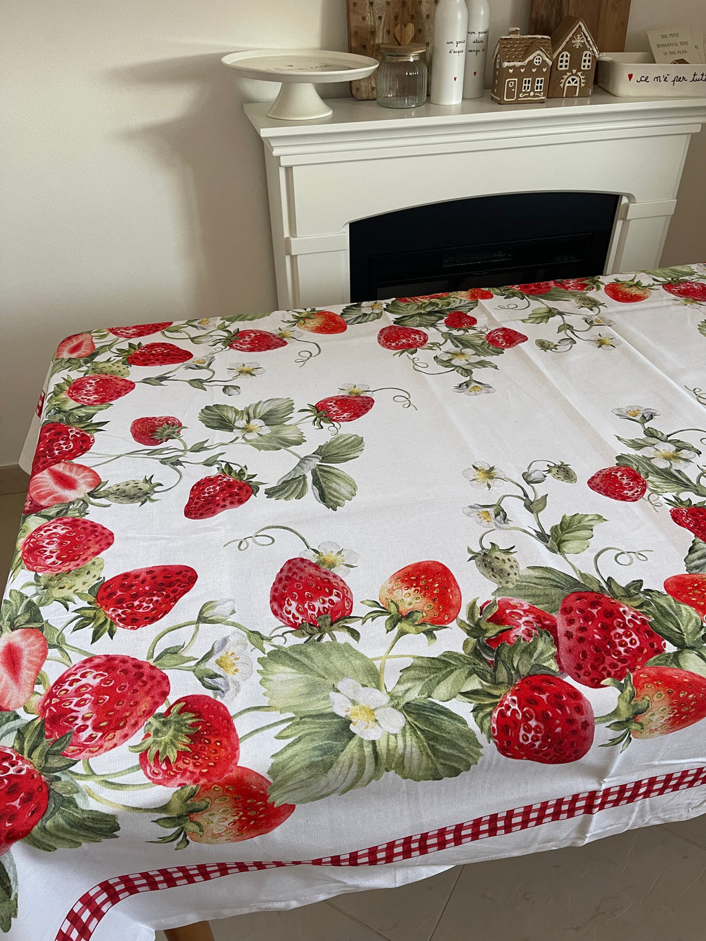 Tovaglia FRAGOLE in stampa digitale