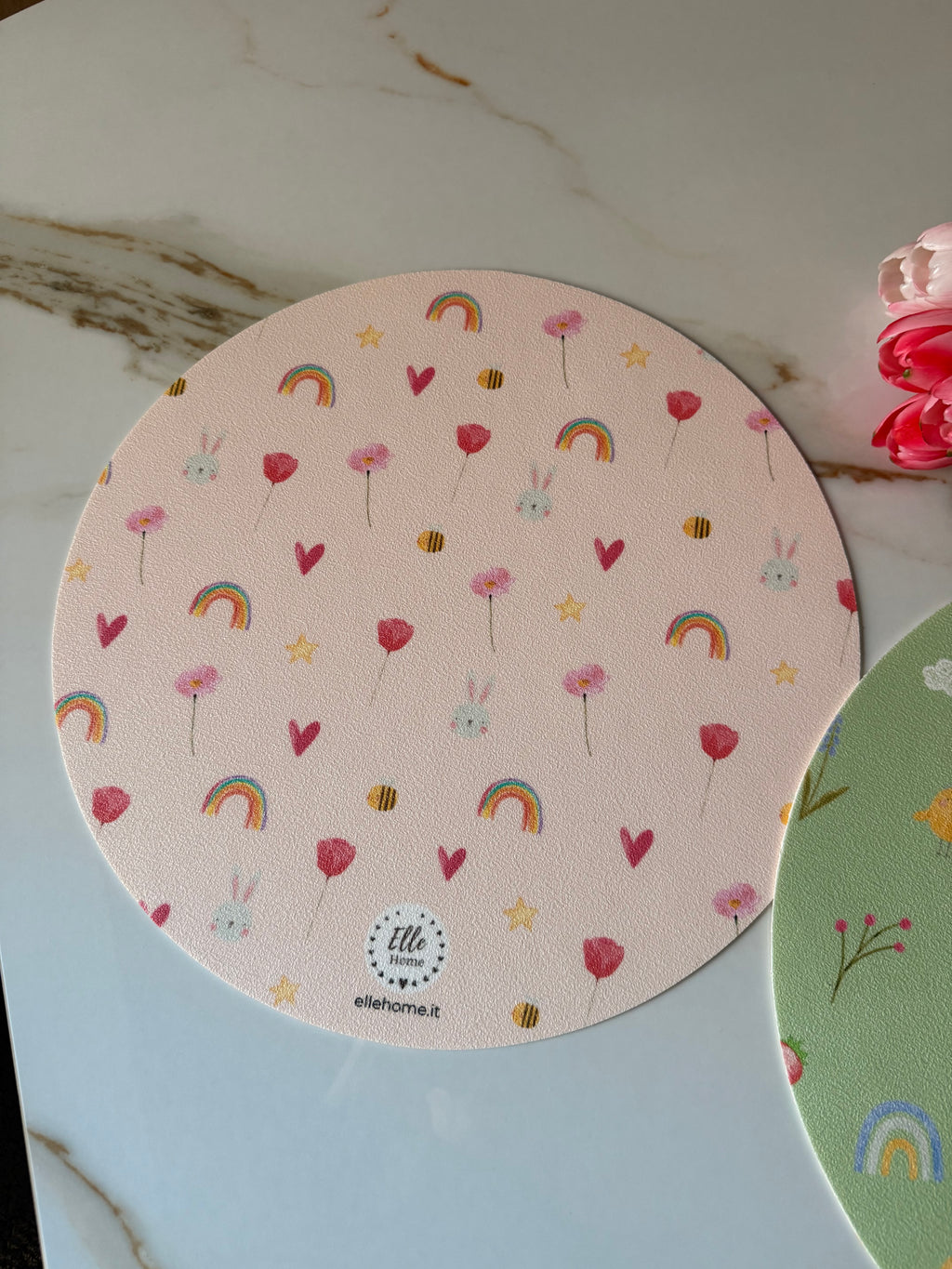 Tovagliette SEASON rotonde in pvc antimacchia - vendute singolarmente