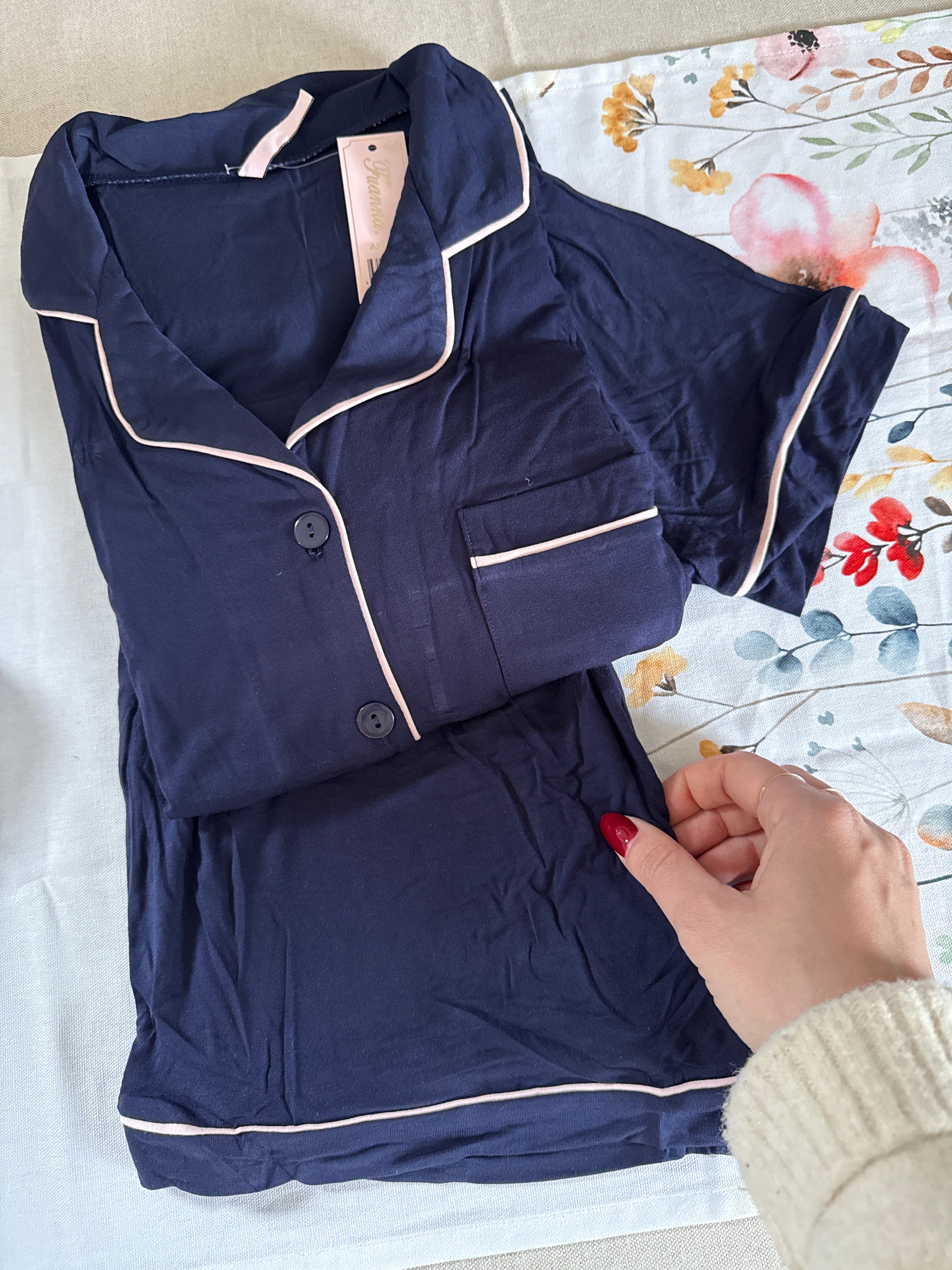 ULTIMI! Pigiamino corto DAISY -  3 colori