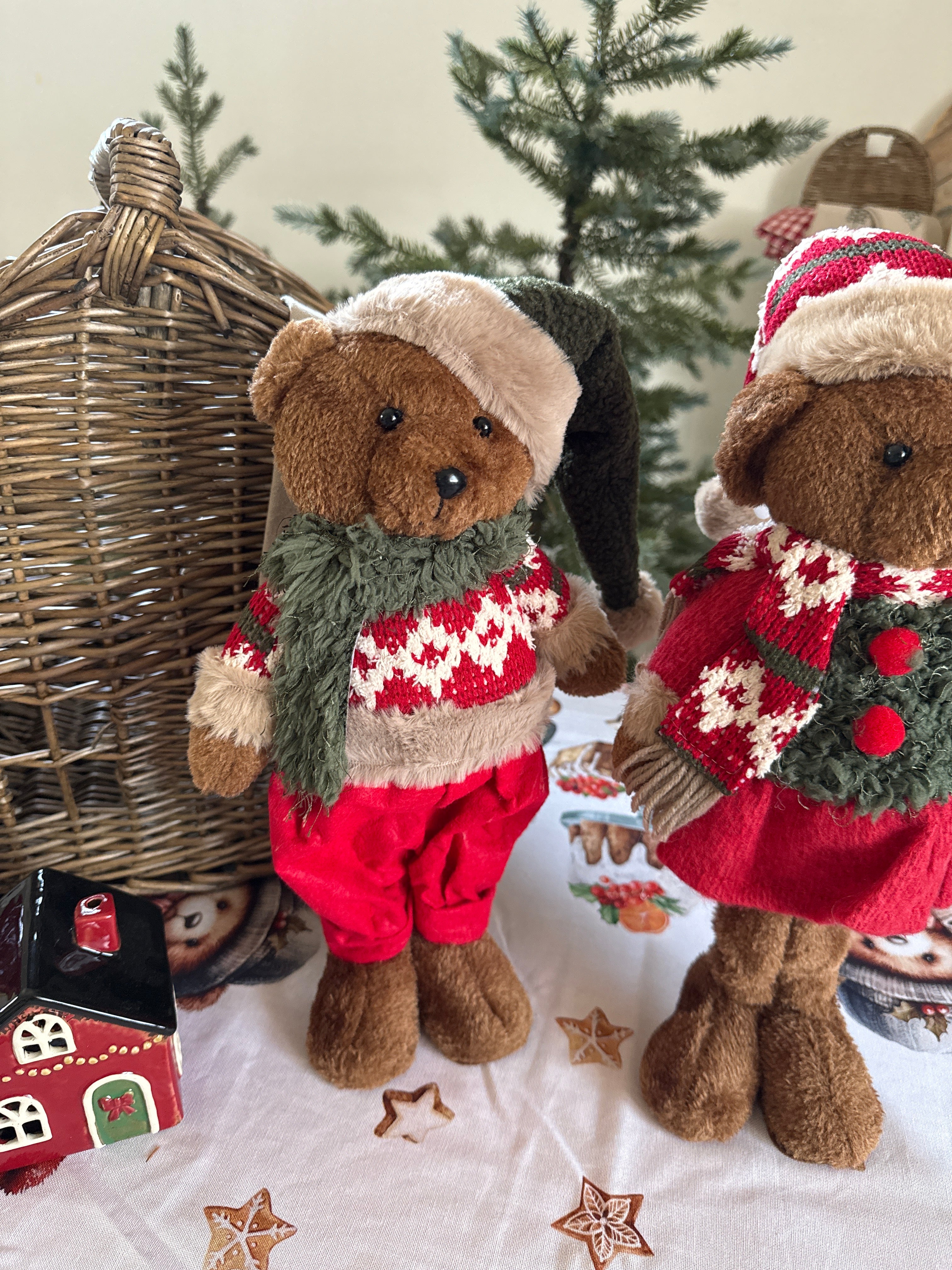 Orsetti EDDY e GILDA in piedi 35h