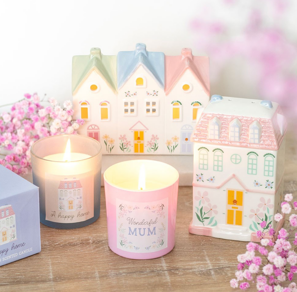 Bruciatore oli profumati / cera di soia CASETTA