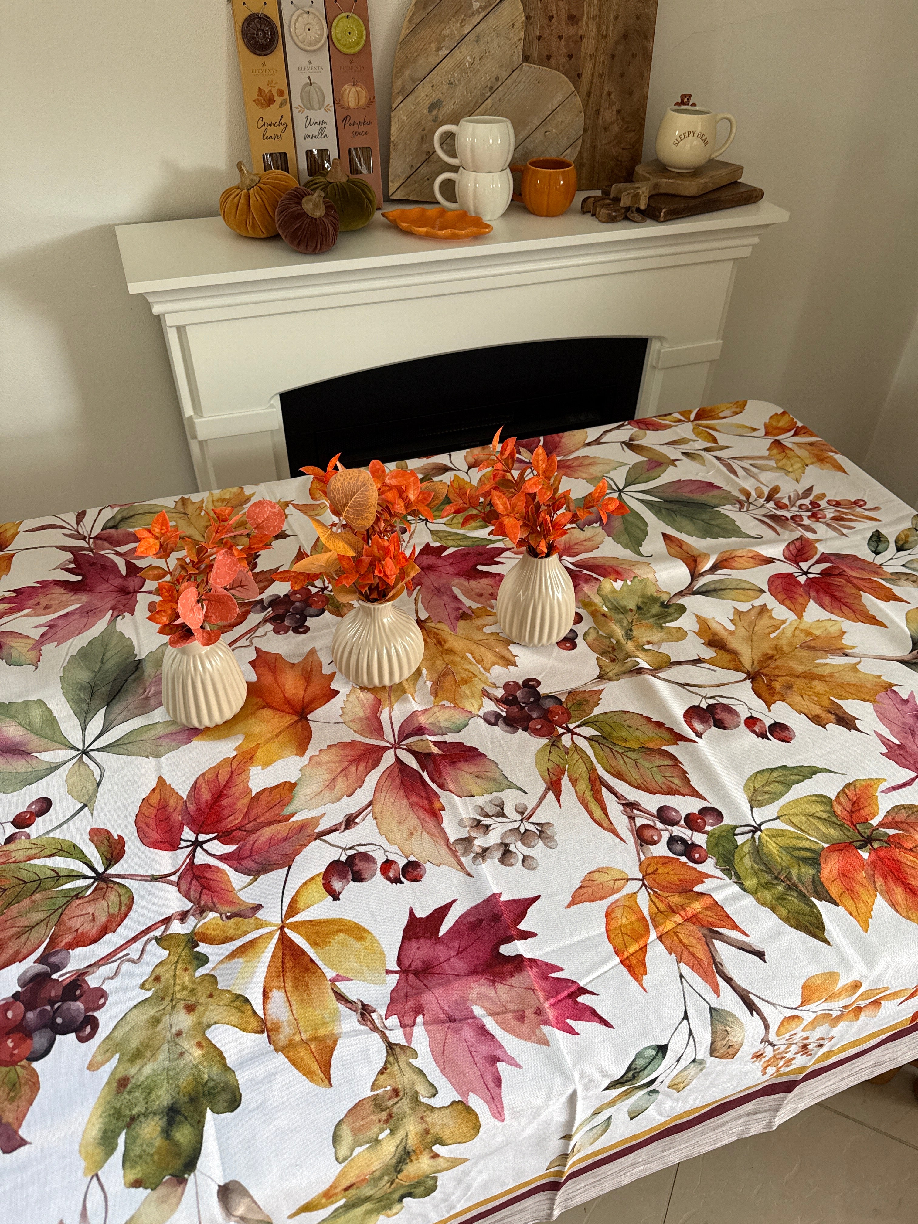 Tovaglia FOGLIE in stampa digitale