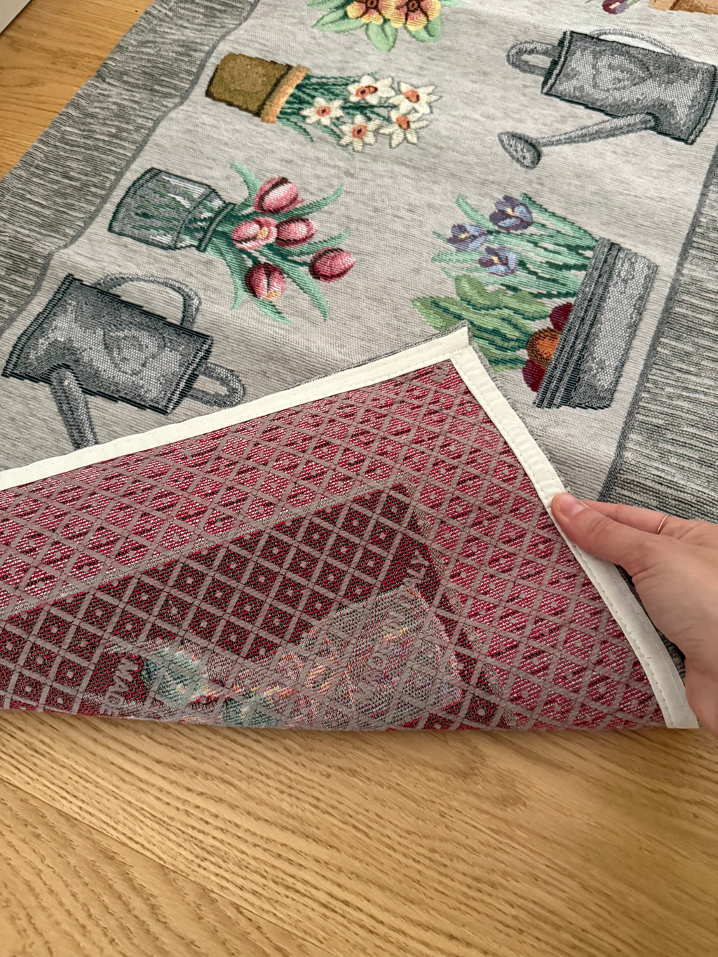 Tappeto passatoia in ciniglia GARDEN