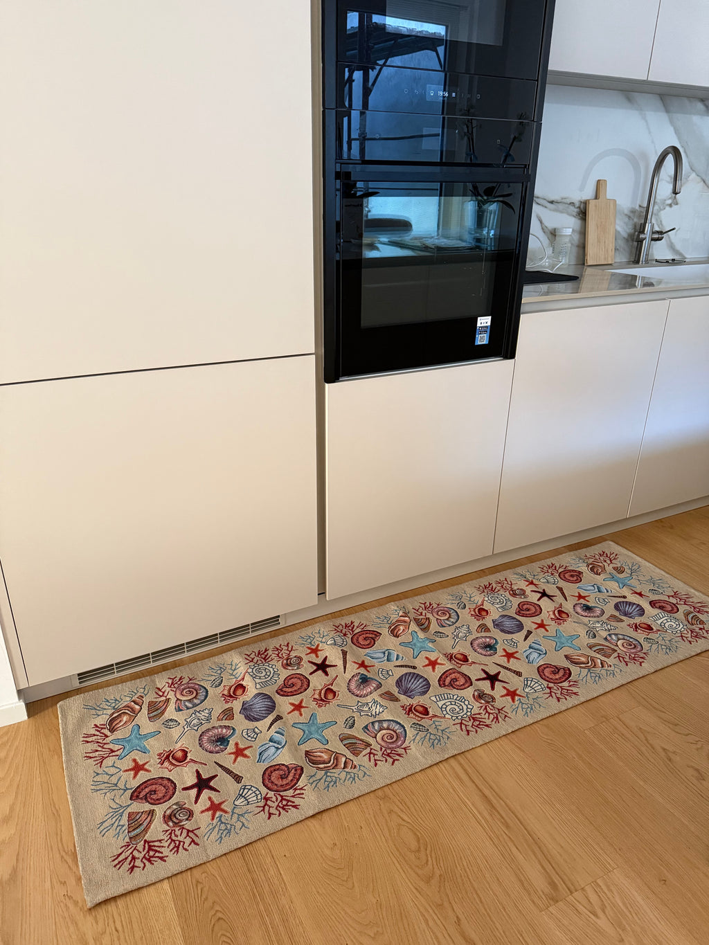 Tappeto passatoia in ciniglia MARE