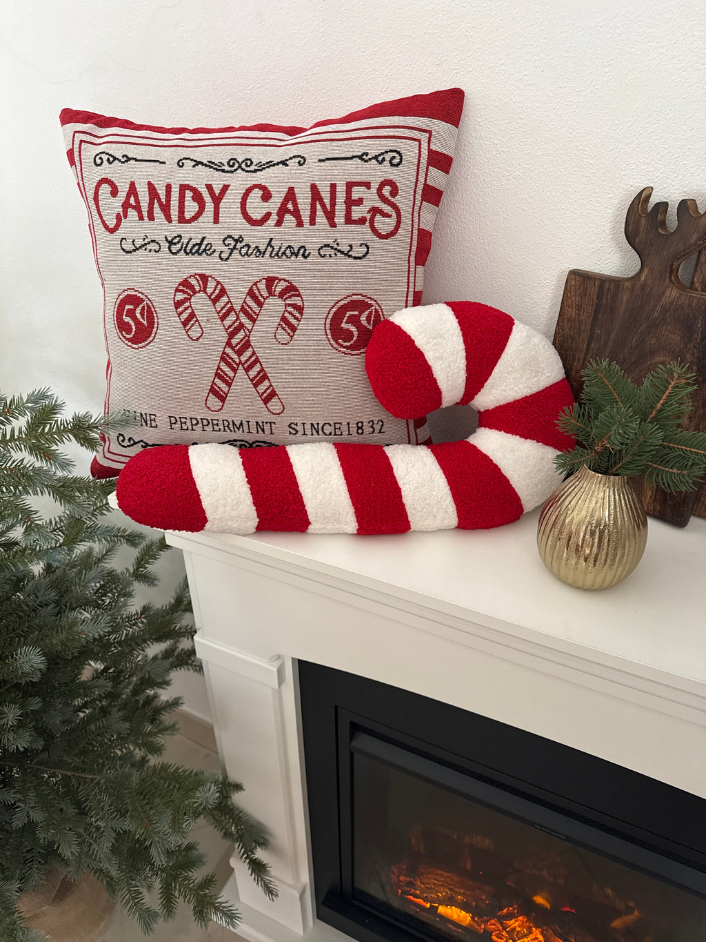 Cuscino CANDYCANE bouclè h49cm