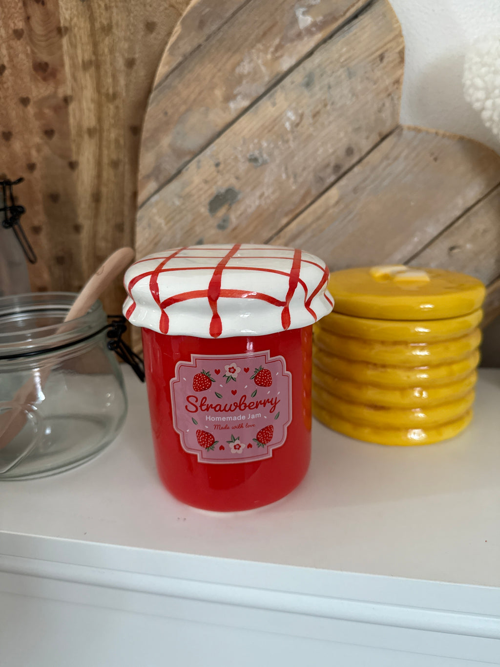 Bruciatore oli profumati / cera di soia CONFETTURA DI FRAGOLE