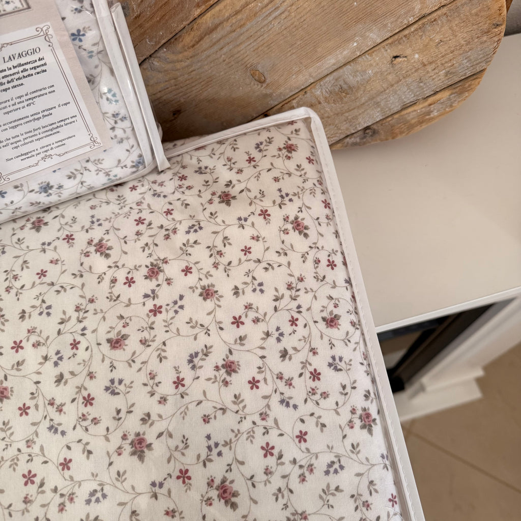 Completo letto ARMONIA matrimoniale in FLANELLA - 2 varianti colore