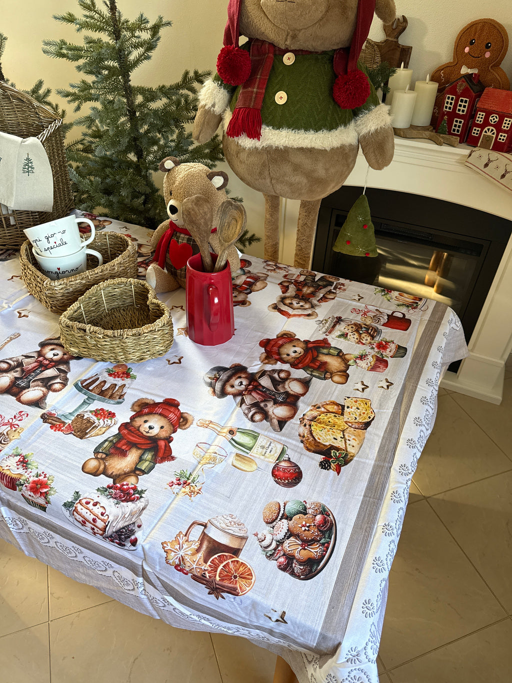 Tovaglia TEDDY in stampa digitale