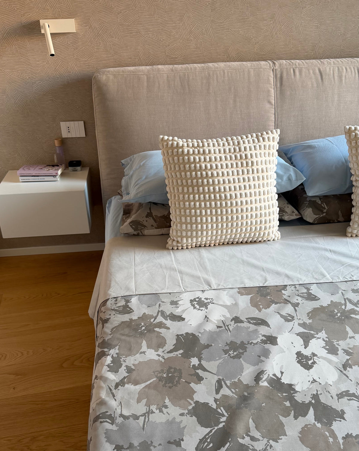 Parure Copripiumino KIM BEIGE double face