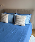 Completo letto tinta unita NAVY - personalizzabile