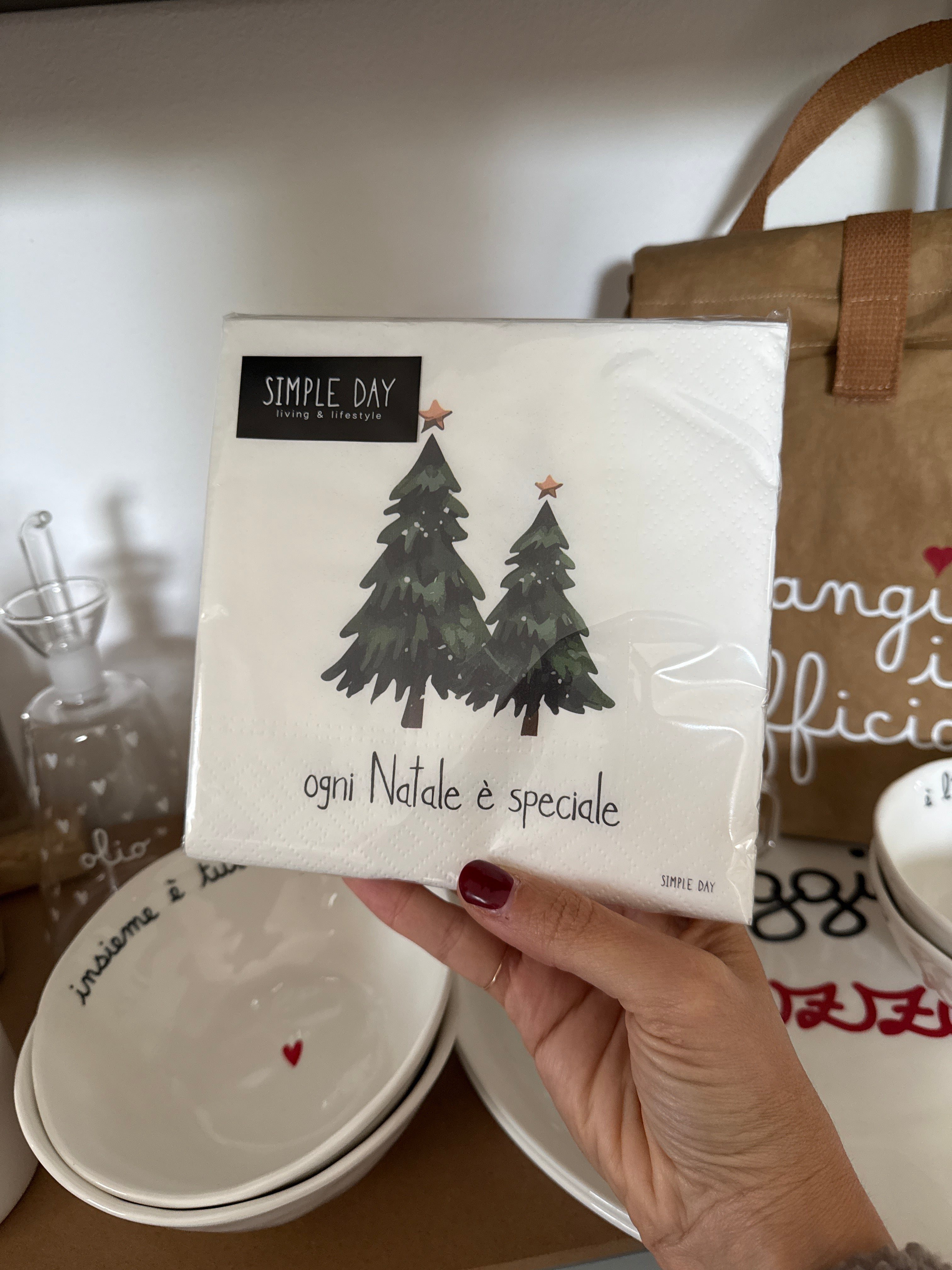 Tovaglioli di carta OGNI NATALE E' SPECIALE - NATALE IN FAMIGLIA