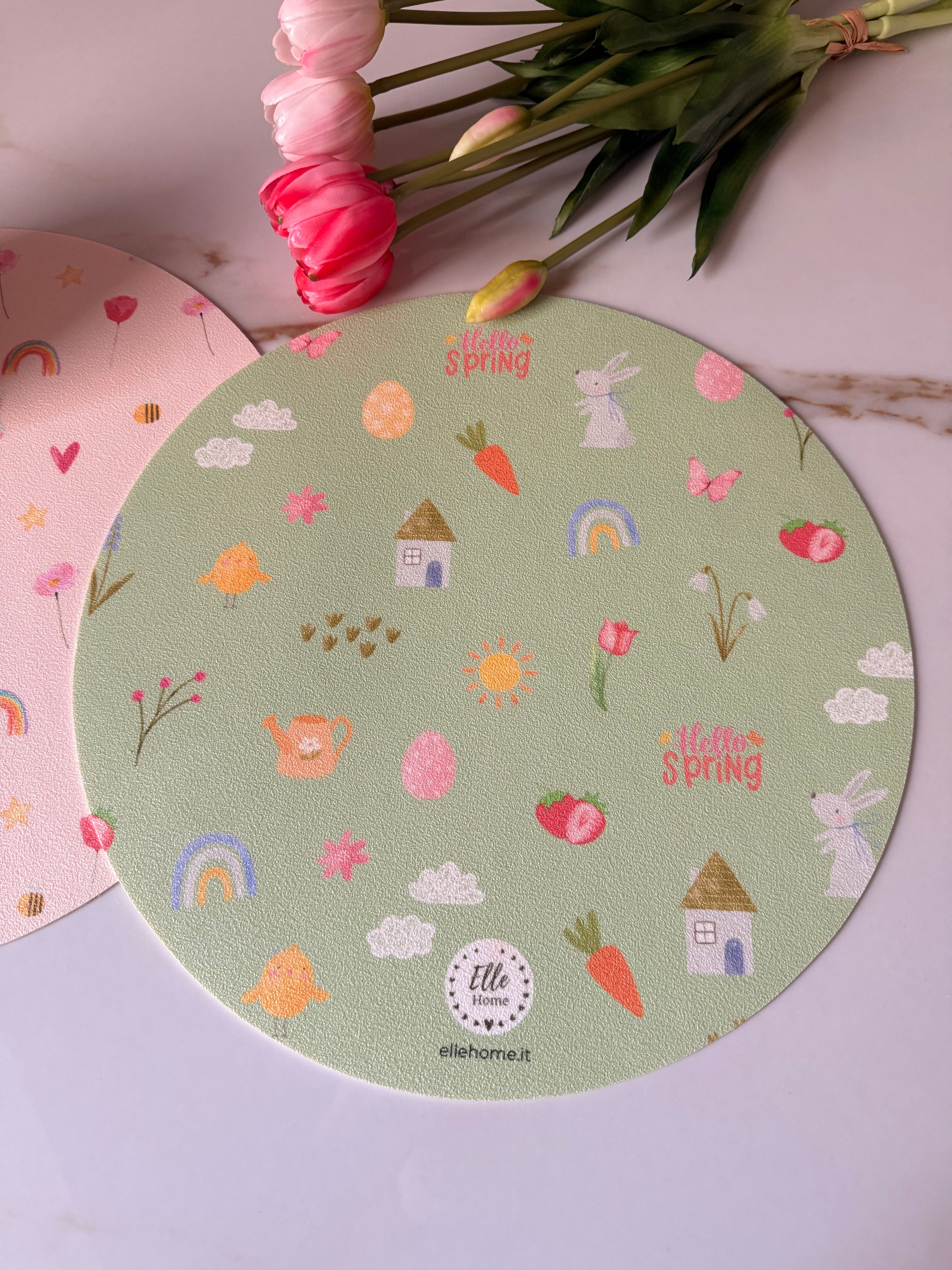 NUOVE tovagliette rotonde SPRING