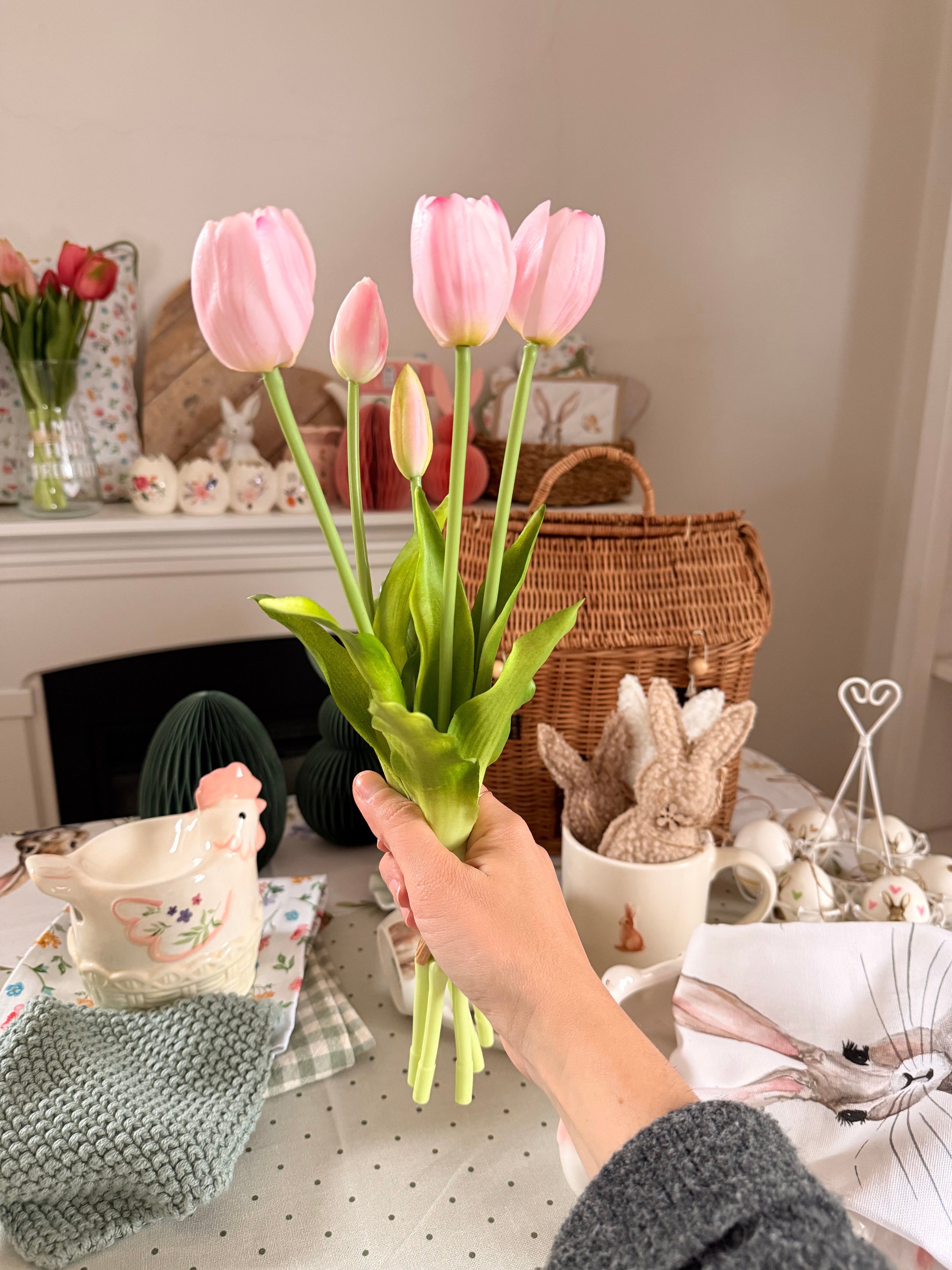 Mazzo TULIPANI 🌷 40cm - 8 varianti colore