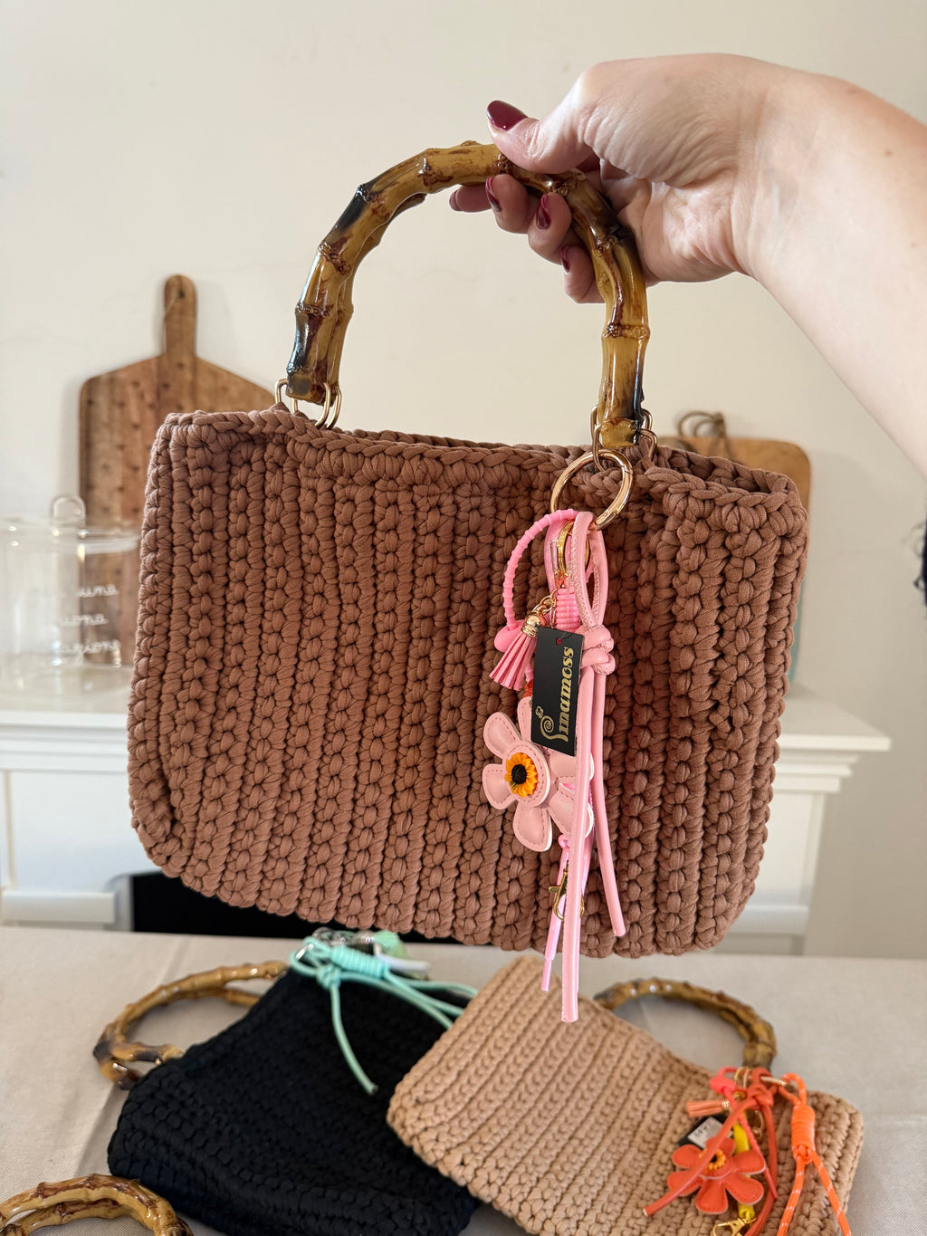 ULTIMI! CHARMS per borse - 5 colori