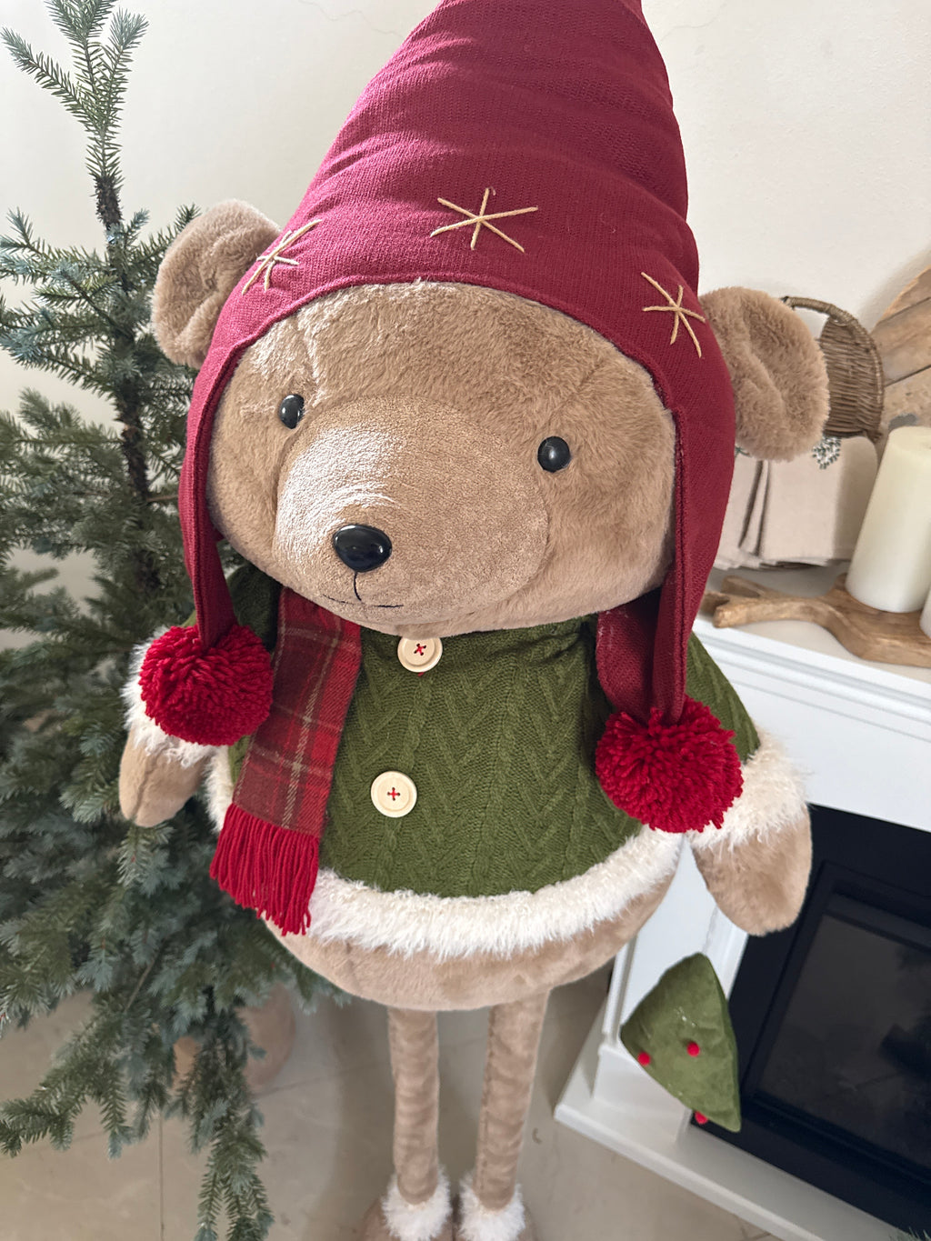 Maxi teddy PEPPER con gambe allungabili (altezza 153cm)