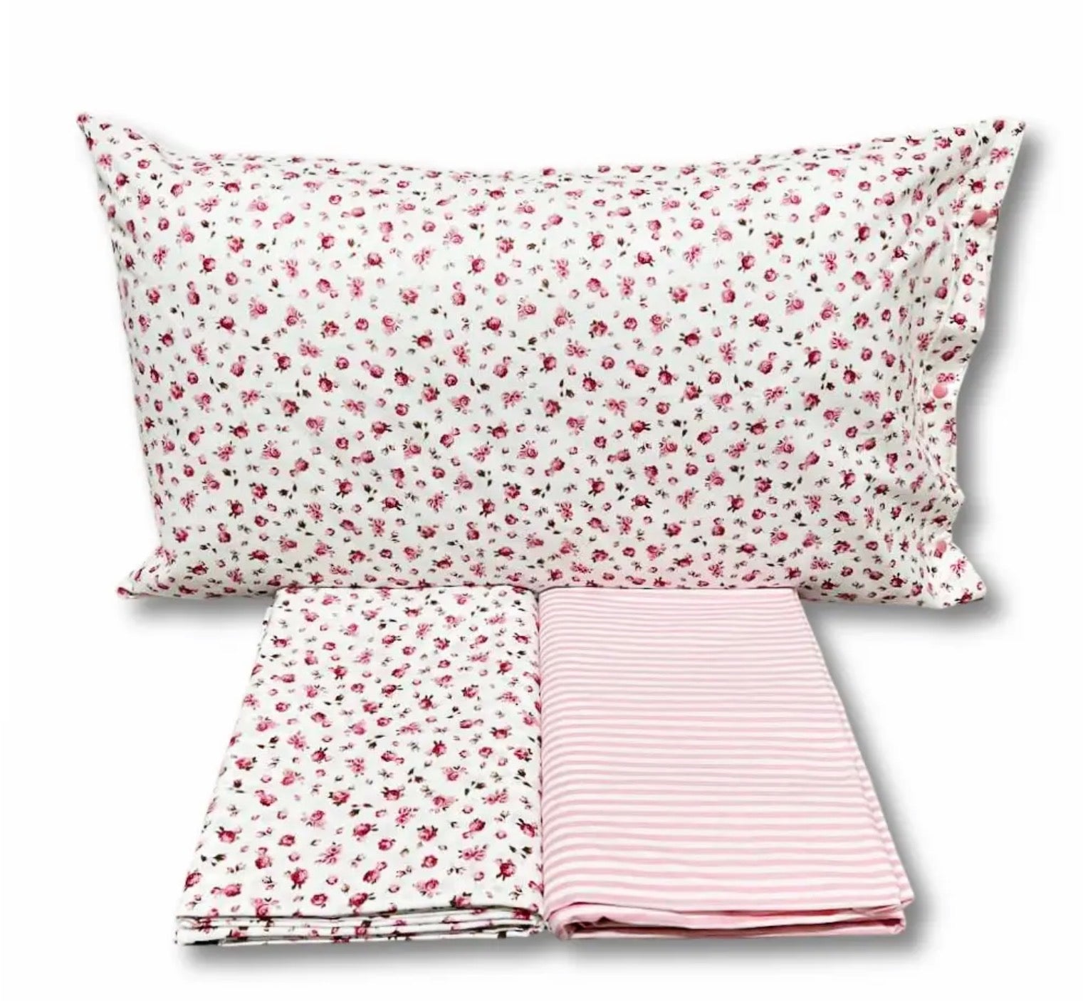 Completo letto EMY - 2 colori rosa/azzurro