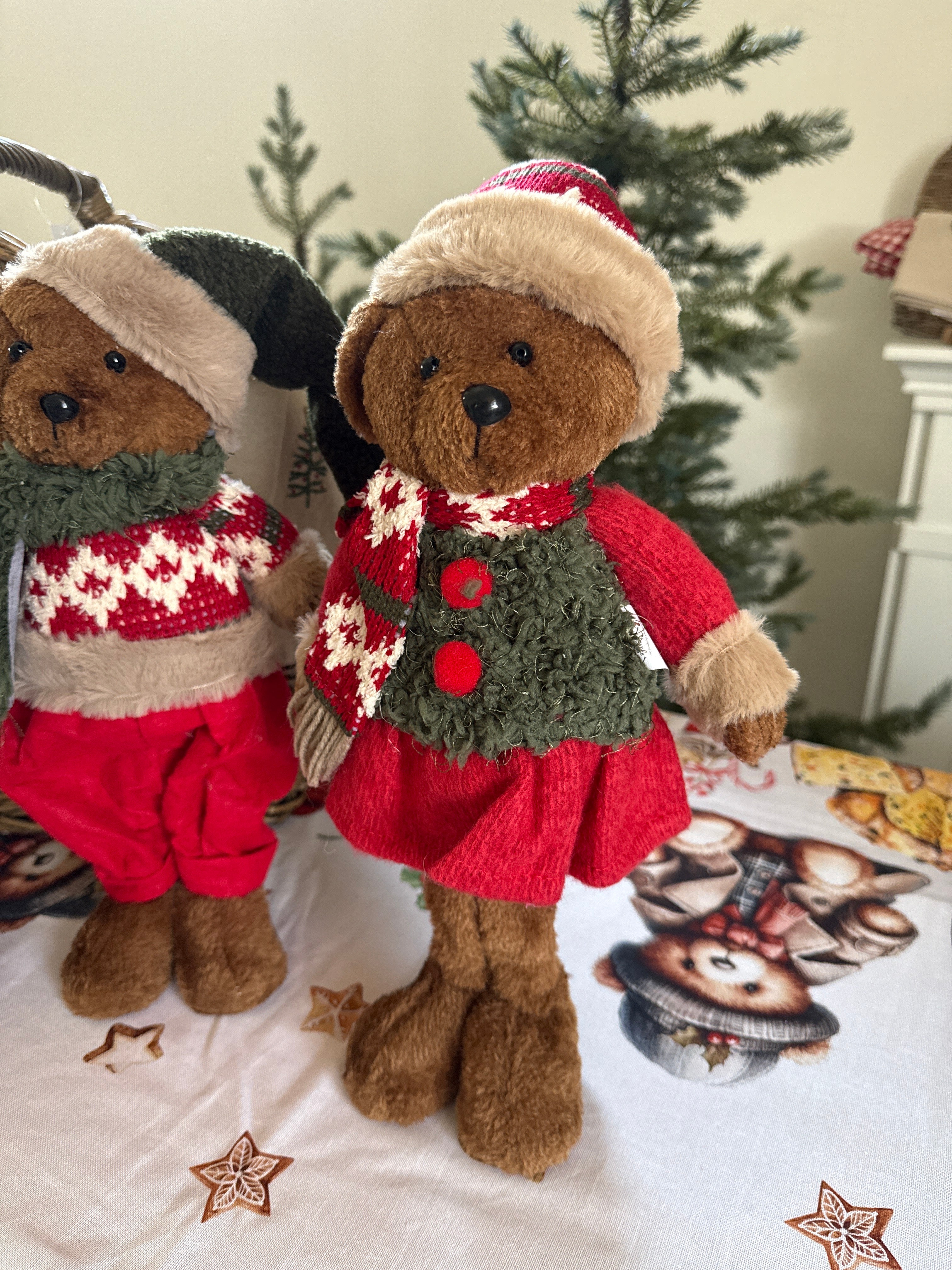 Orsetti EDDY e GILDA in piedi 35h