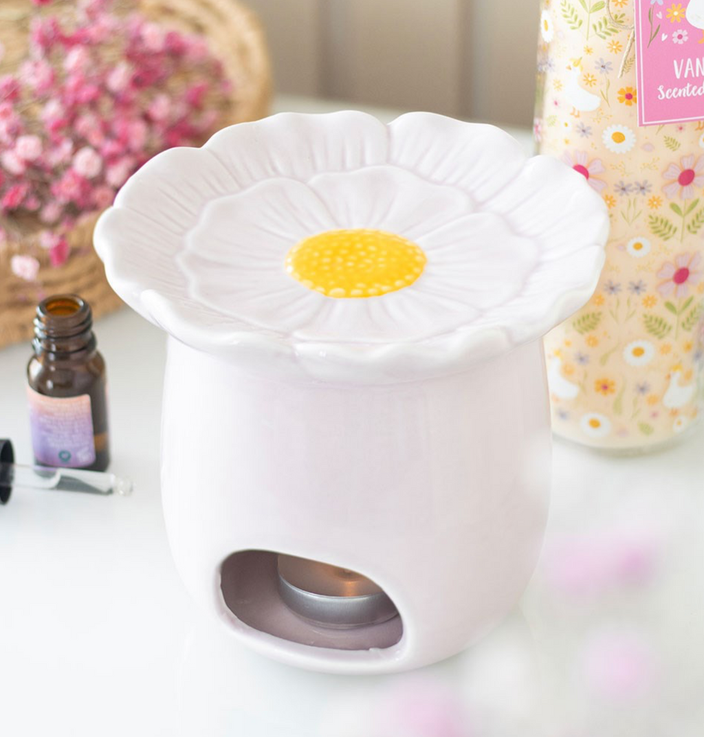 Bruciatore oli profumati / cera di soia MARGHERITA