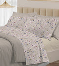 Completo letto matrimoniale in RASO di cotone - ARTEMISIA