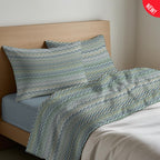 Completo letto ZIG ZAG simil Missoni - 2 varianti colore