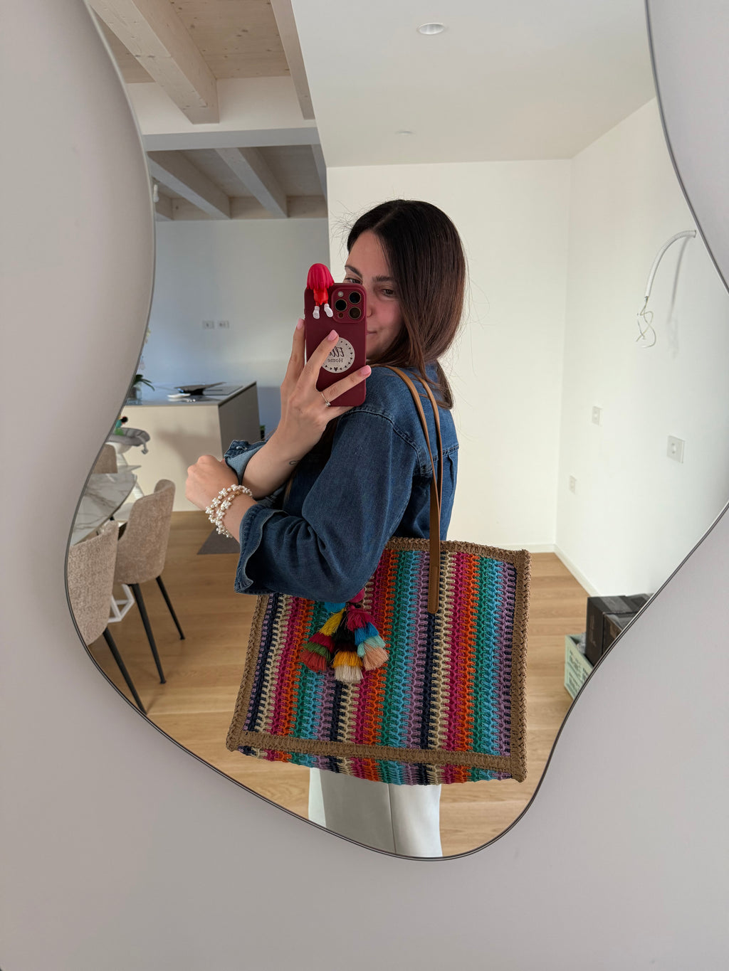 FAVIGNANA BAG 🦀 con nappine colorate