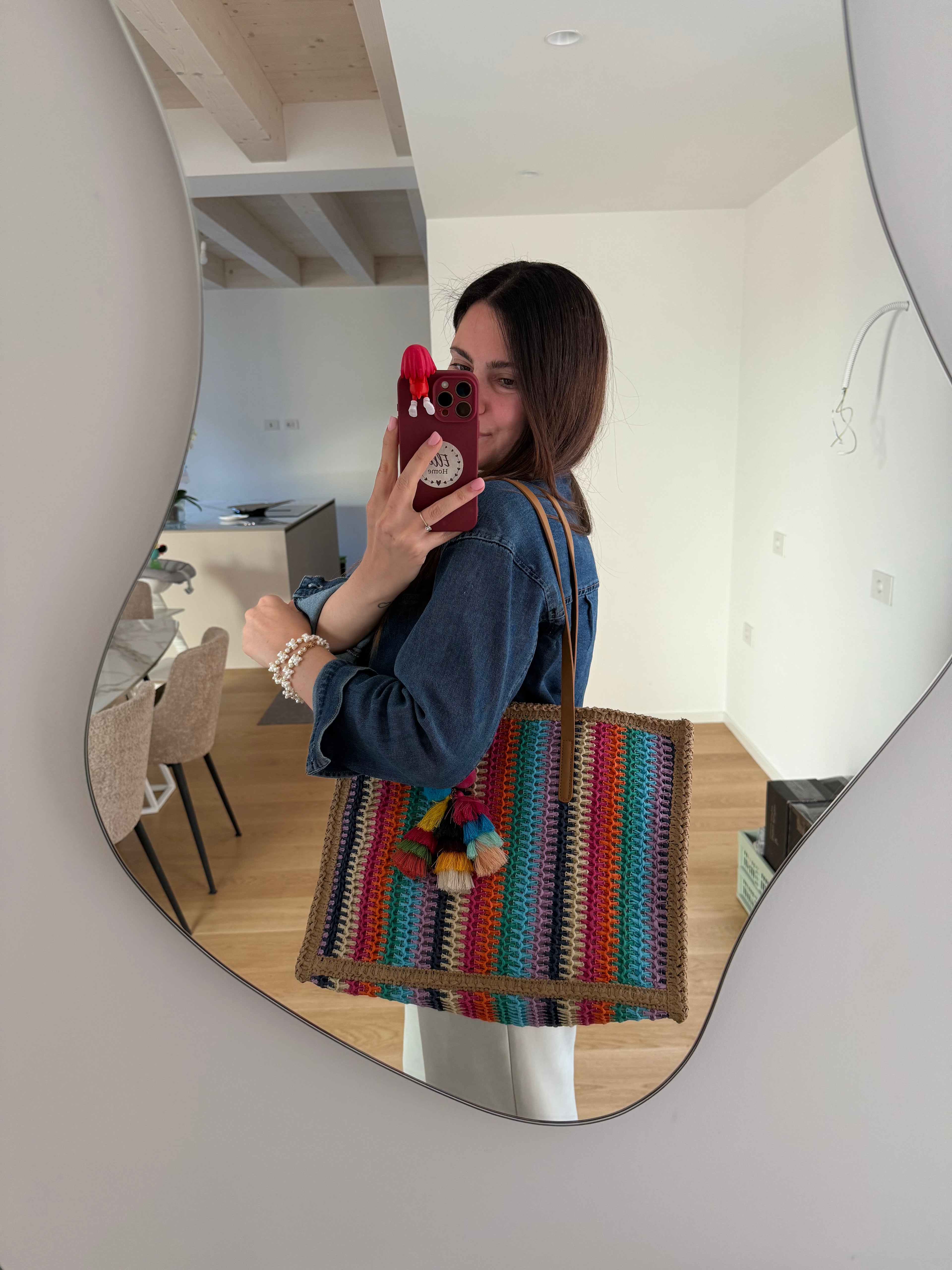 FAVIGNANA BAG 🦀 con nappine colorate