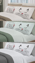 Completo letto MIAO - 3 diversi colori