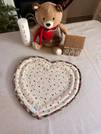 Tovaglietta boutis XMAS TIME - a forma di cuore e double face