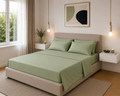 Completo letto tinta unita VERDE SALVIA - 3 misure