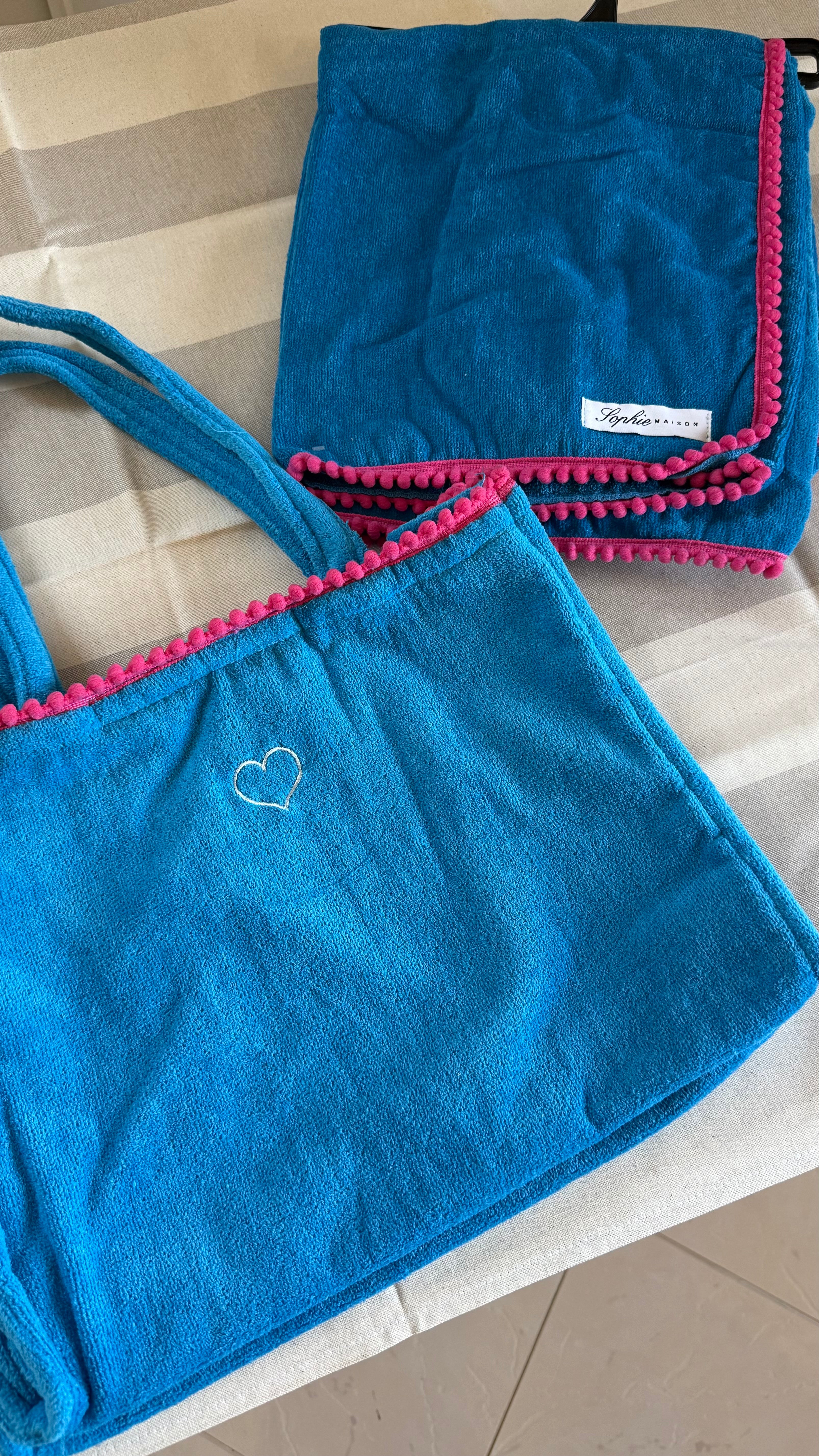 ULTIME! -50% sconto ☀️ Set Borsa spiaggia + telo SUMMER HOLIDAY