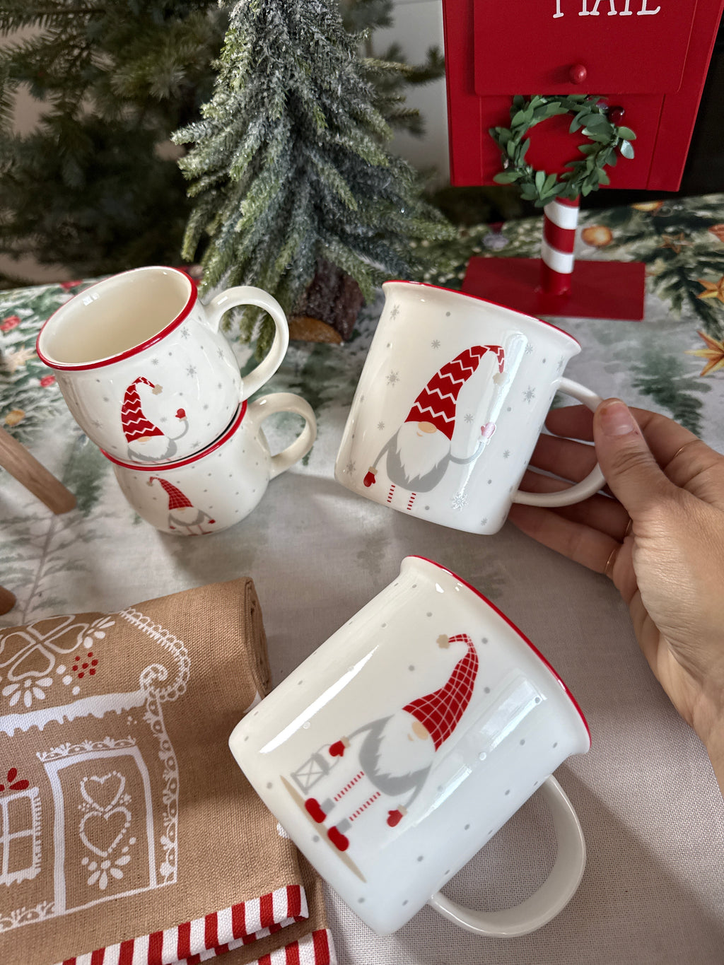 ULTIME! Maxi Mug stile Vintage GNOMO LUCKY