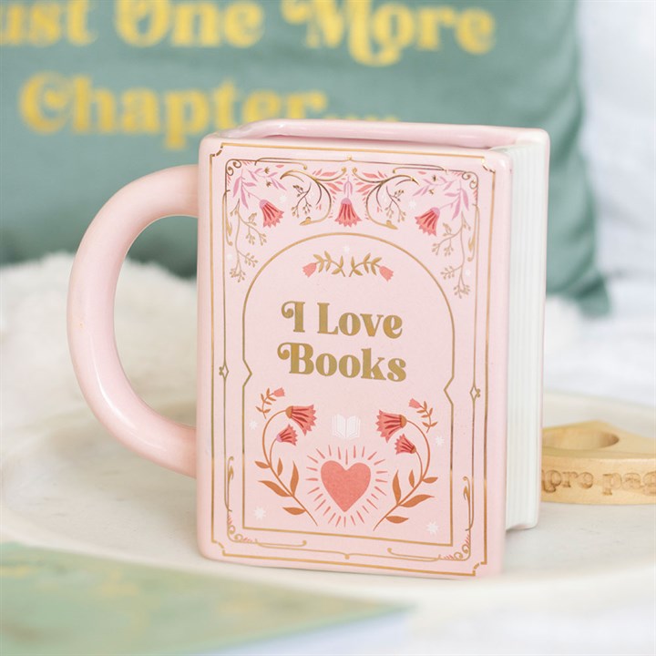 Mug BOOK rosa