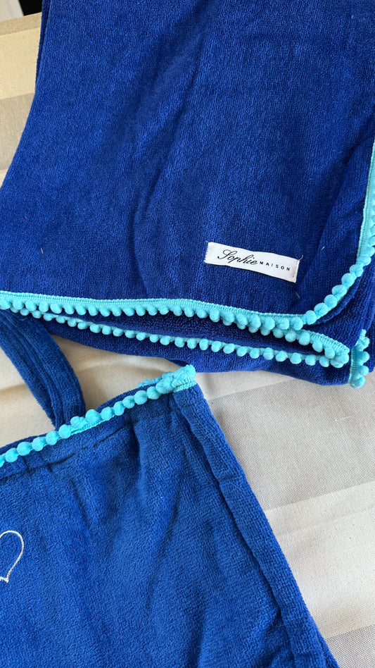 Set Borsa spiaggia + telo SUMMER HOLIDAY