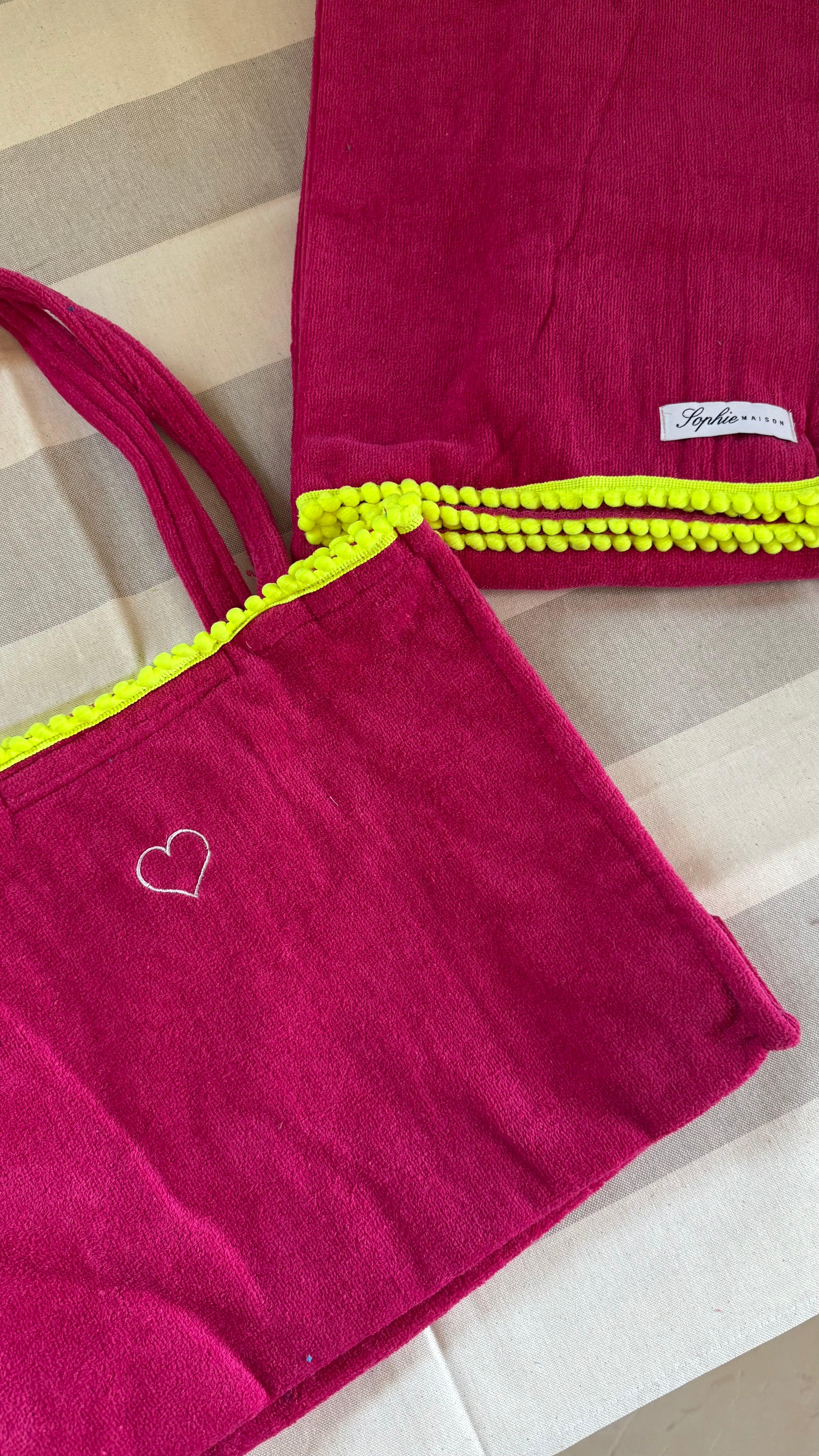 ULTIME! -50% sconto ☀️ Set Borsa spiaggia + telo SUMMER HOLIDAY
