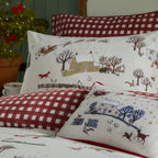 Set Copripiumino matrimoniale XMAS COSTWOLD - double face