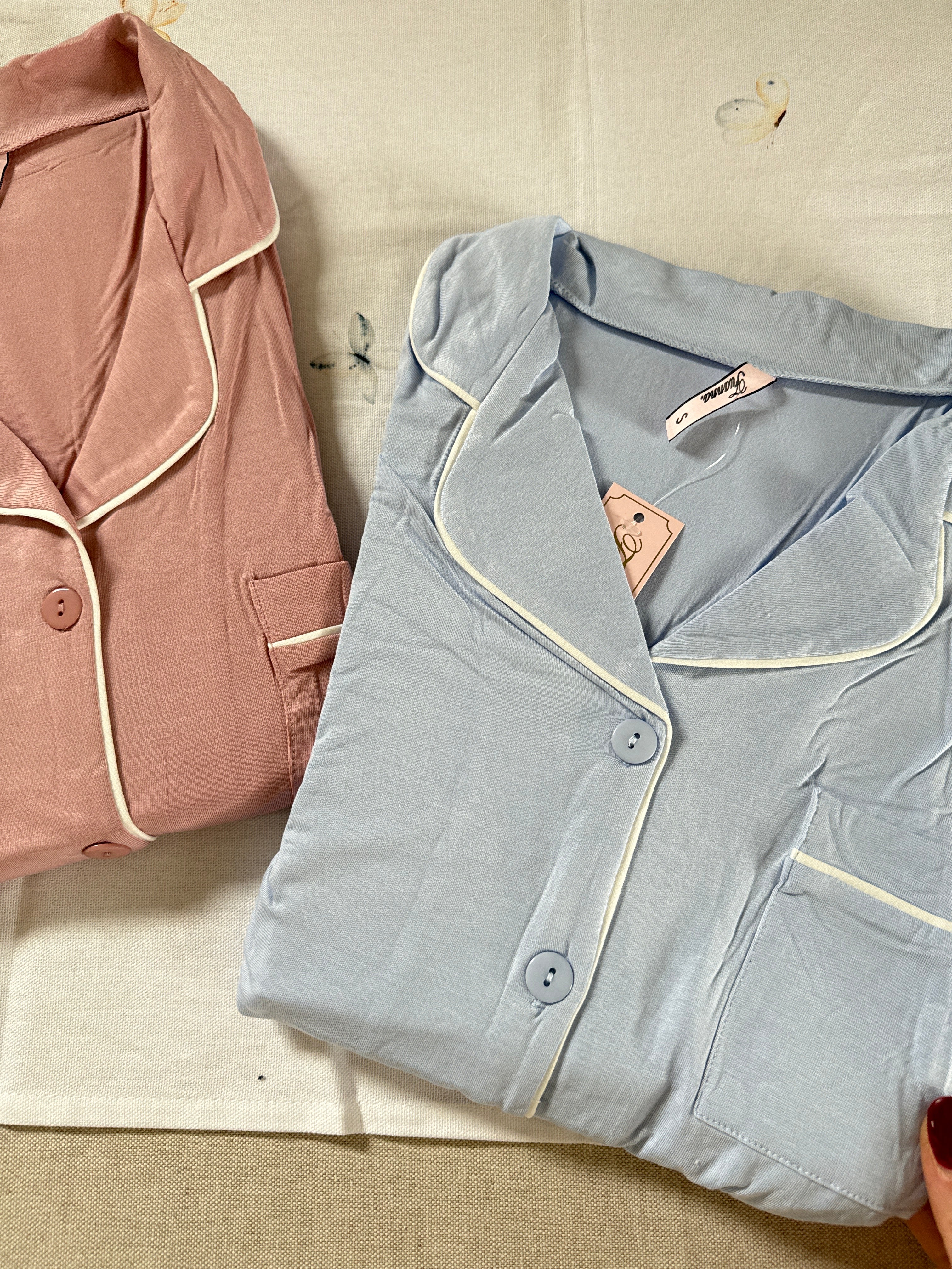 ULTIMI! Pigiamino corto DAISY -  3 colori