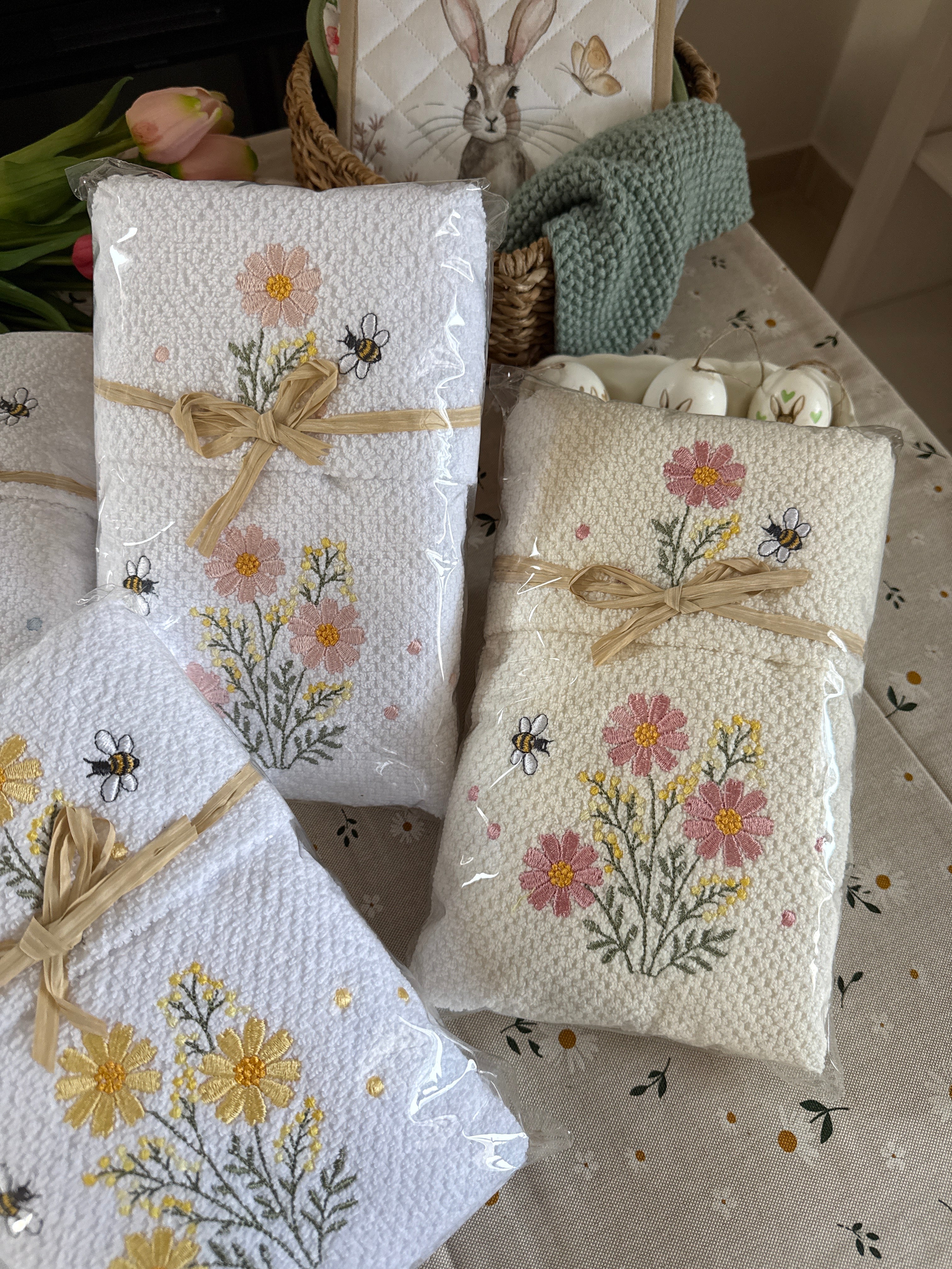 Coppia spugne viso + ospite MARGHERITE