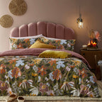 Set Copripiumino matrimoniale COZY FLORAL double face