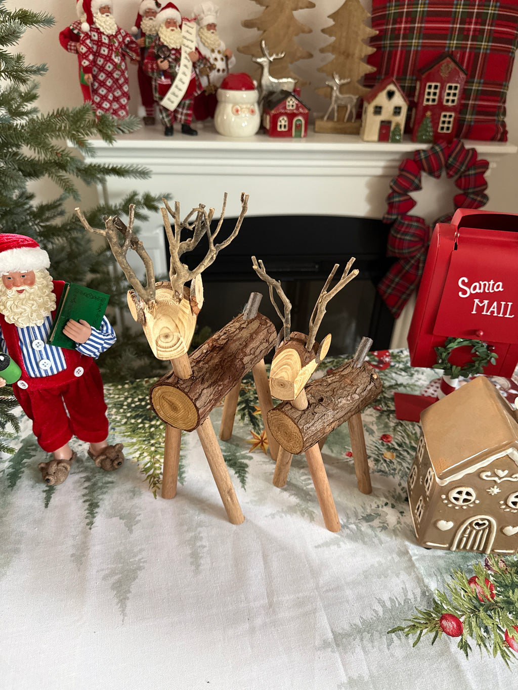 Renne RUDOLPH con tronchetti - 2 misure