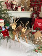 Renne RUDOLPH con tronchetti - 2 misure