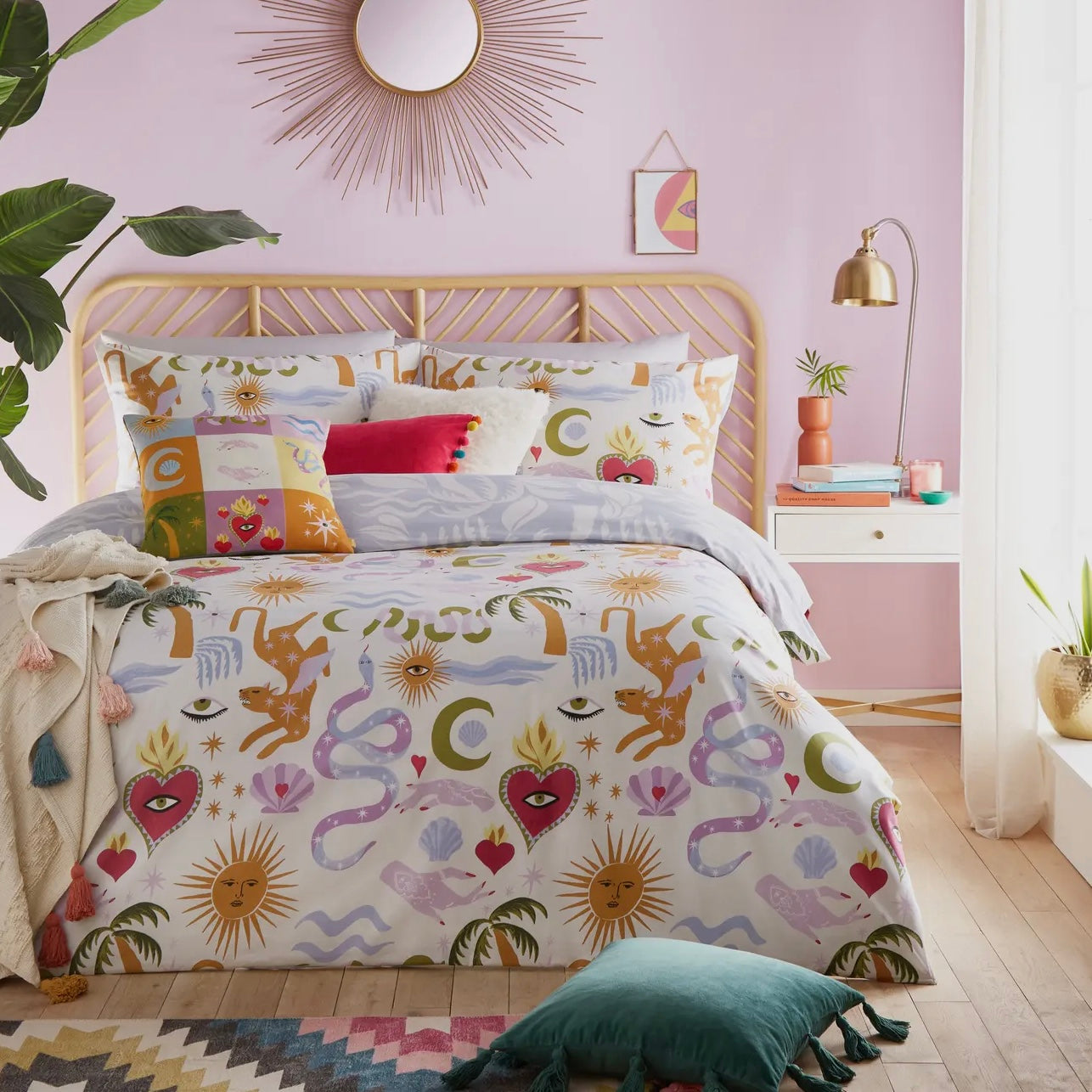 Set Copripiumino matrimoniale ALCHIMIA double face